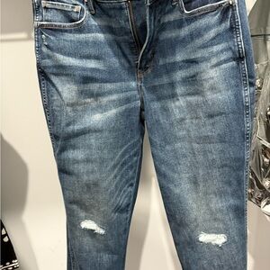 White House Black Market Blue Boyfriend Jeans